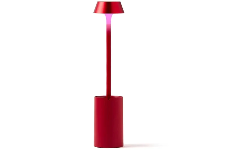Lexon Mimi Flexible LED Lamp (Dark Red)