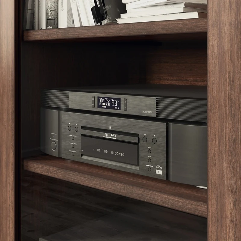 AC Infinity Aircom T9 210 CFM Component Cooler Top Exhaust LCD Controller