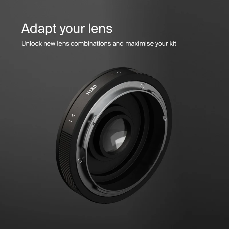 Urth Canon FD Lens to Canon EF Adapter (with Optical Glass)