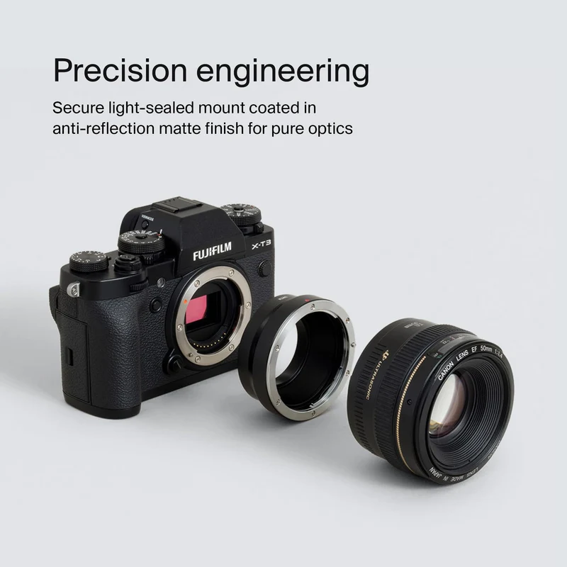 Urth Lens Mount Adapter for Canon (EF / EF-S) Lens to Fujifilm X Camera Body