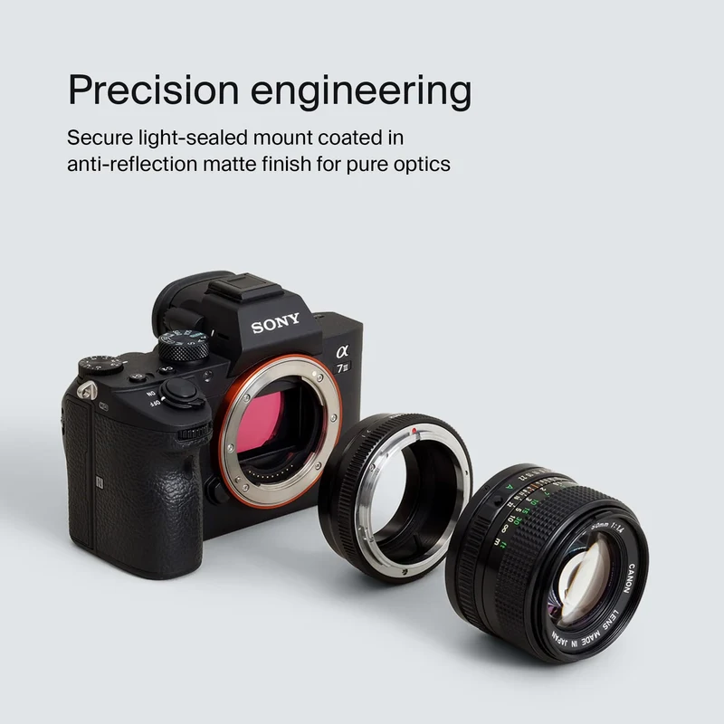 Urth Lens Mount Adapter for Canon FD Lens to Sony E Camera Body