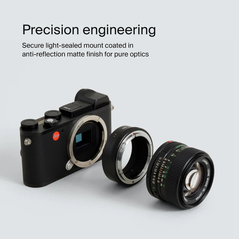Urth Lens Mount Adapter for Canon FD Lens to Leica L Camera Body