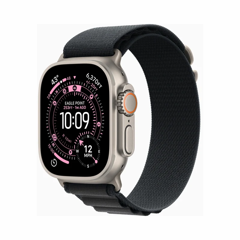 Apple Watch Ultra 49mm Titanium GPS Cellular (Natural Titanium) [*Refurbished: As New]