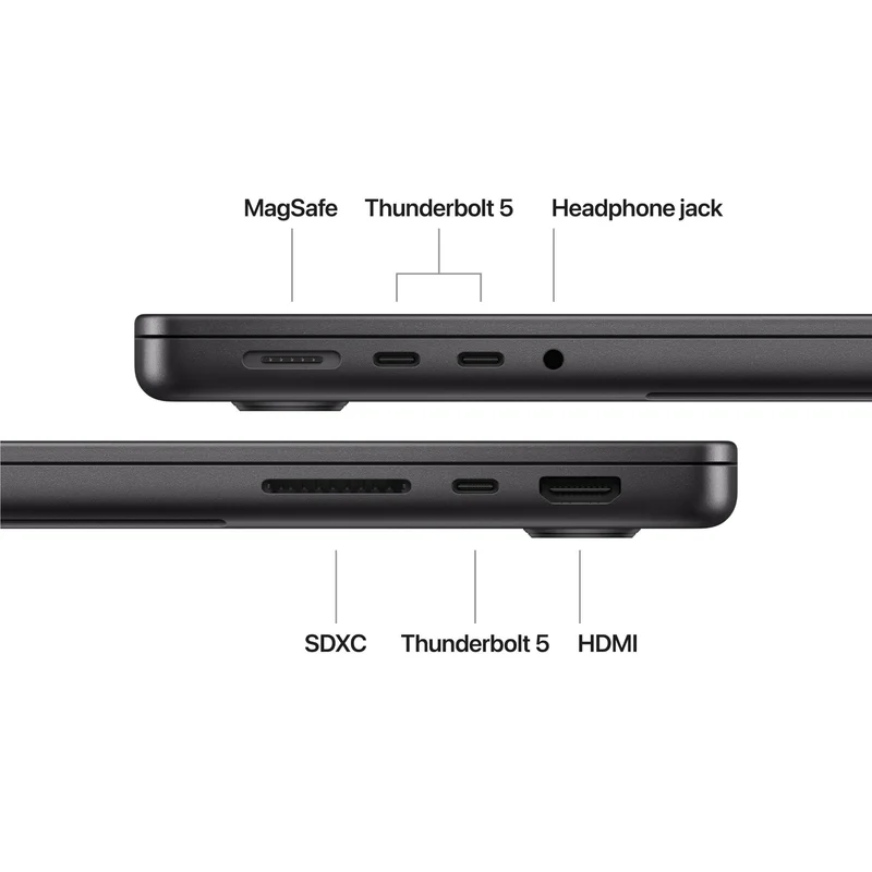 Apple MacBook Pro 14-inch with M4 Pro Chip, 1TB/24GB (Space Black/2024] [~Refurbished]
