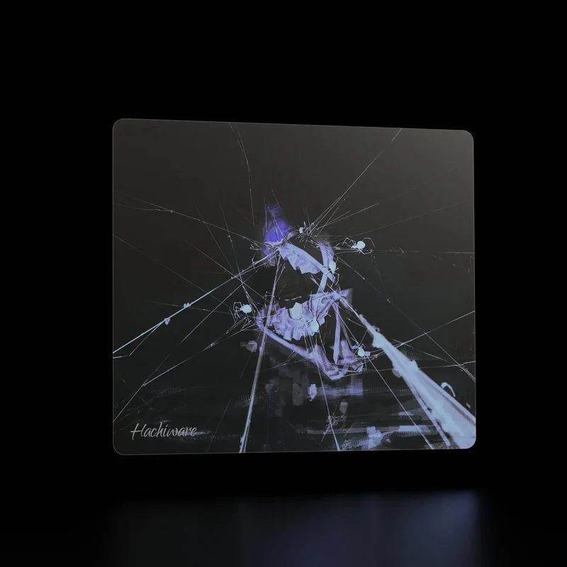 ARBITER STUDIO x HACHIWARE Dream 490x420x2mm Glass Mousepad