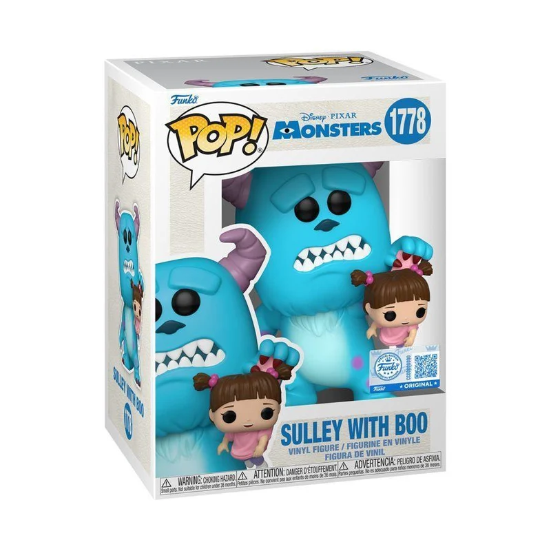 Monsters, Inc. – Sully with Boo Pop! Vinyl
