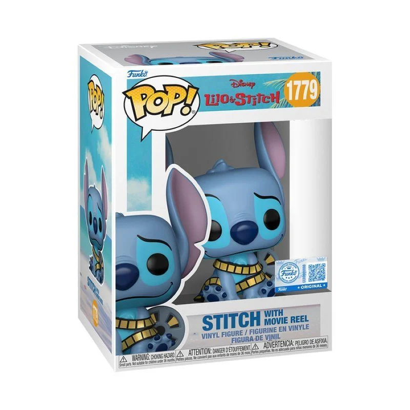 Lilo & Stitch – Stitch with Movie Reel Pop! Vinyl