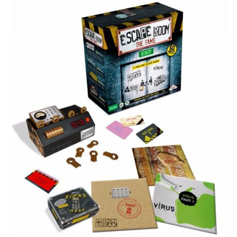 Identity Games Escape Room the Game - 4 Room Plus Chrono Decoder