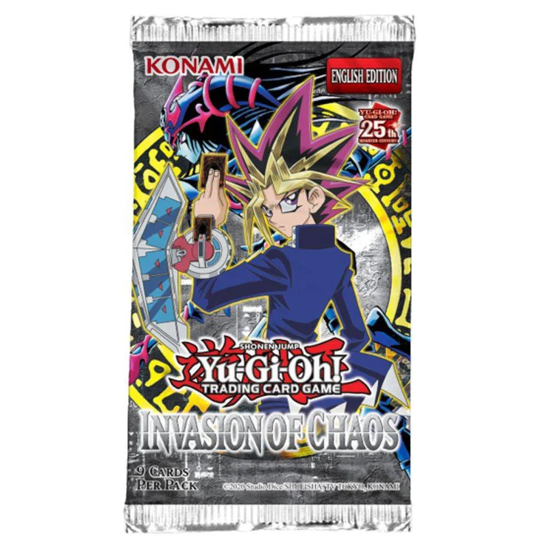 Konami YuGiOh! - Legendary Collection 25th Anniversary Invasion of Chaos Booster Box/Booster Bundle