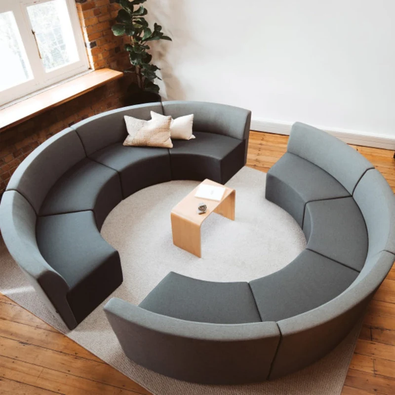 Buro Konfurb Link Side Coffee Table (Burnished Wood)