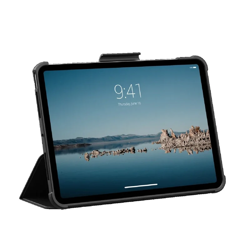 UAG Plyo Folio Rugged Case for iPad Pro M4 5th Gen (Black/Ice)