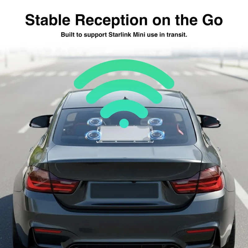 Laser ChargeCore Starlink Mini Window Mount