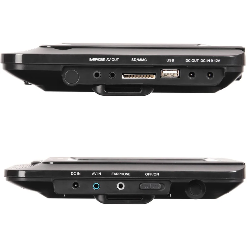 Laser 9" Dual Portable DVD Player