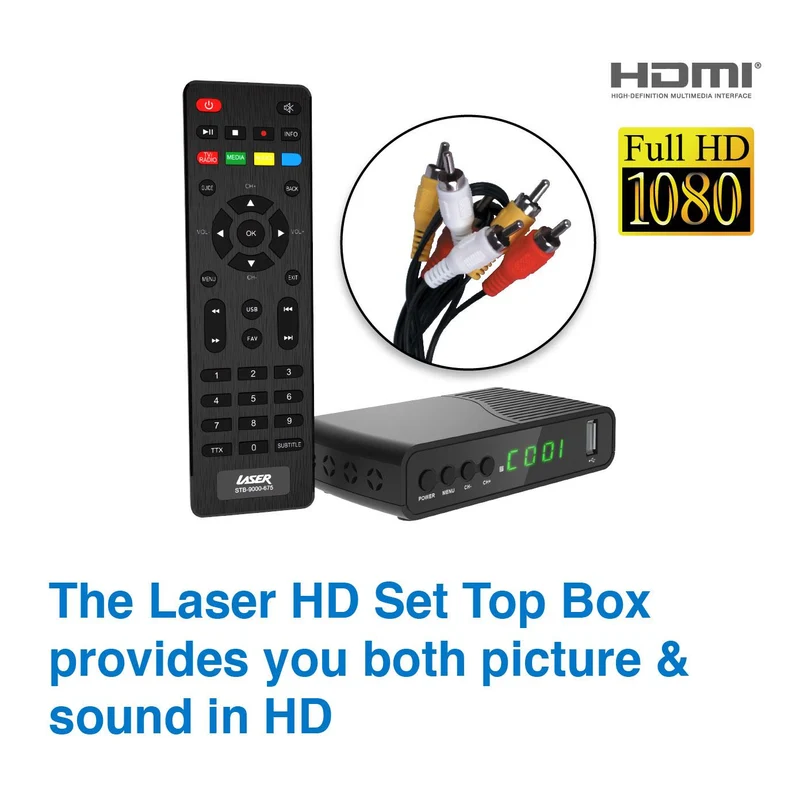 Laser Full HD Digital Set Top Box