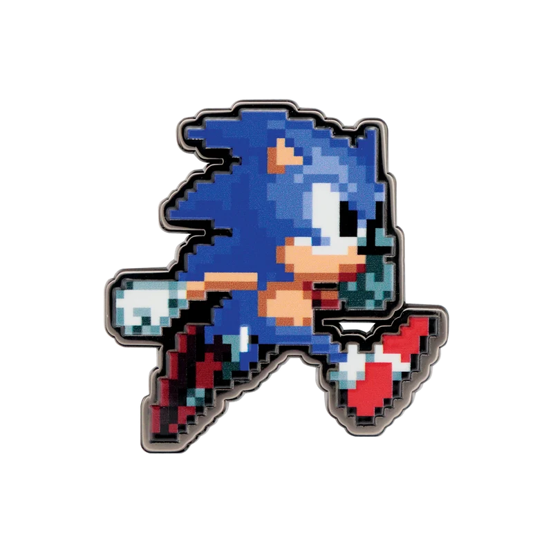 Fanattik Sonic The Hedgehog - Mystery Pin Badges CDU Contains 12 Blind Boxes