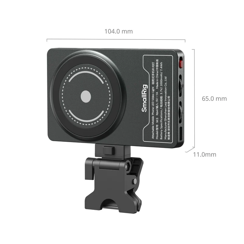 SmallRig M3 Attachable Mobile Phone LED Video Light (Ink Blue) 5505