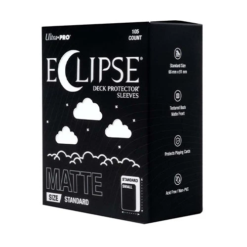 Ultra Pro ECLIPSE Matte Standard Arctic White Sleeves 105ct