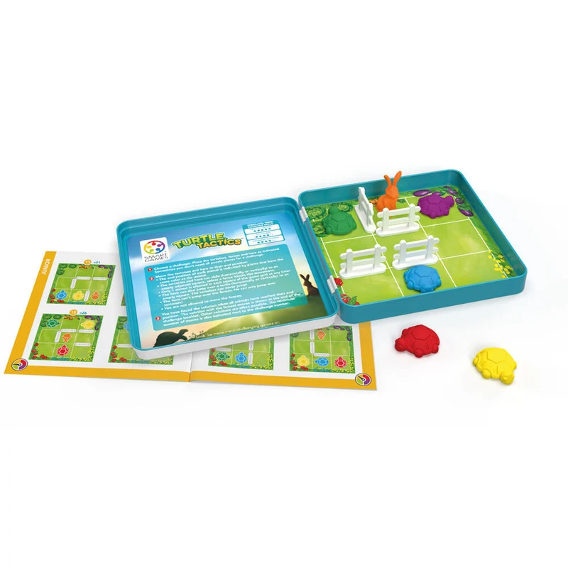 Smart Games Pole Position & Turtle Tactics Puzzle Game