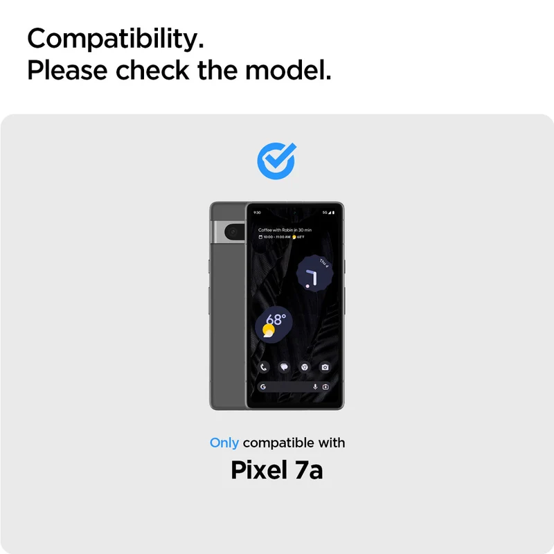 Spigen Google Pixel 7a Liquid Air Case (Black)