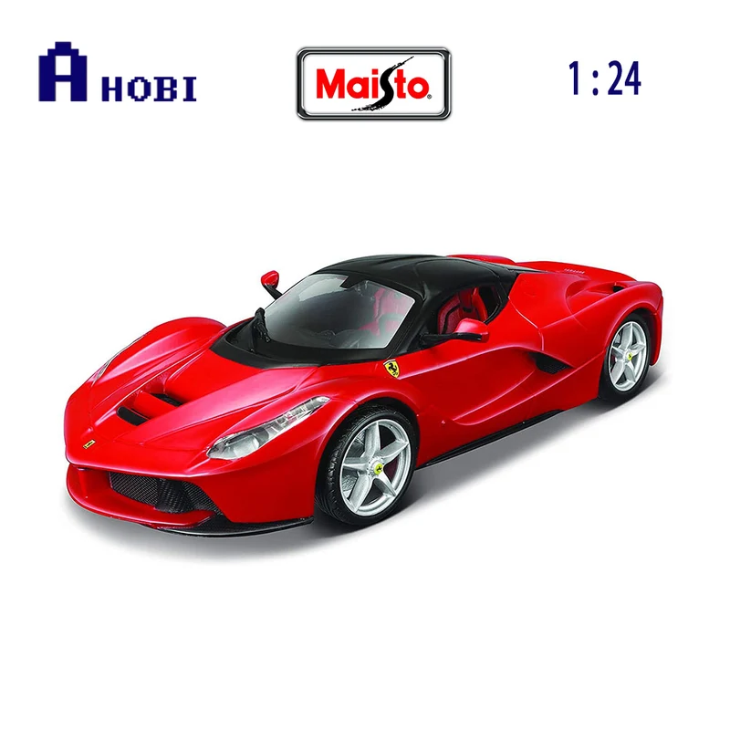 Maisto Licensed 1:24 Scale Assembly Line La Ferrari Diecast Model Car Red