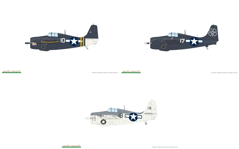 Eduard 1/48 FM-2 Wildcat Model Kit