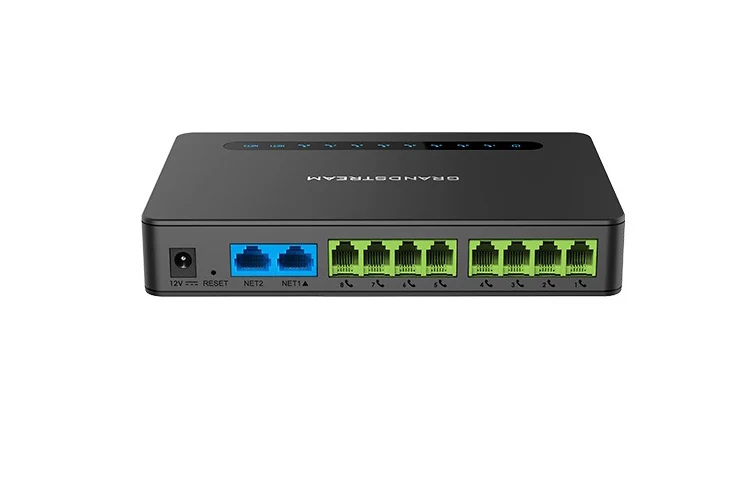Grandstream HT818 FXS ATA 8 Port Voip Gateway