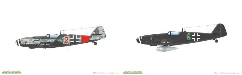 1/48 Bf 109G-6/AS Model Kit