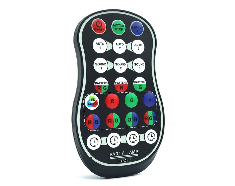 WECONIC 2-in-1 Laser LED Disco Ball Party Light (Small)