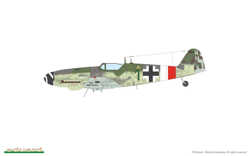 1/48 Bf 109G-14/AS Model Kit