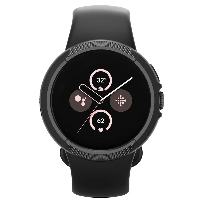 Spigen Google Pixel Watch 3 45mm Liquid Air Case - Black