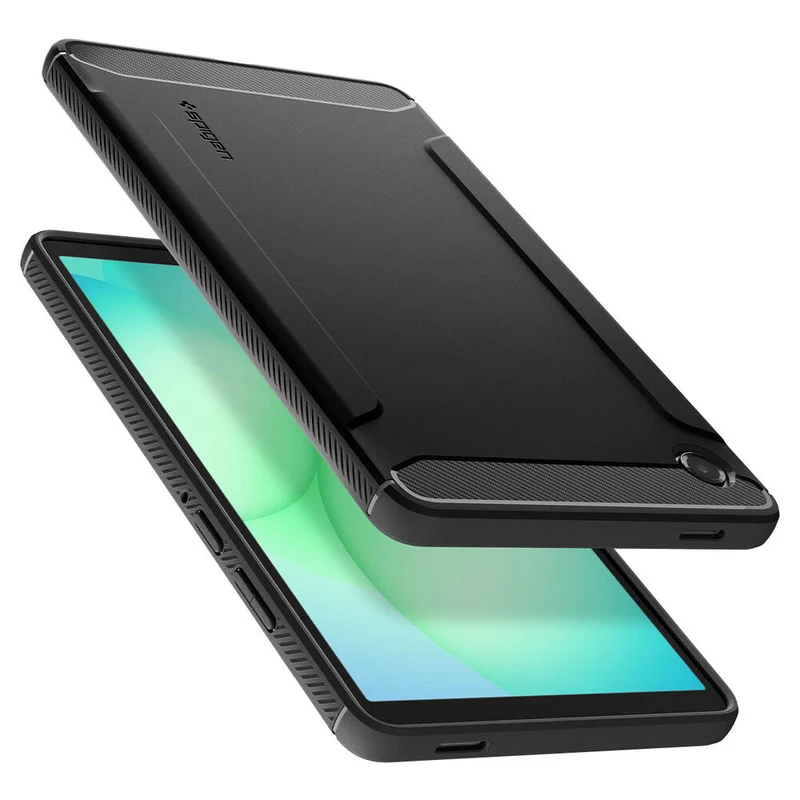 Spigen Samsung Galaxy Tab A11 8.7 Rugged Armor Case (Black)