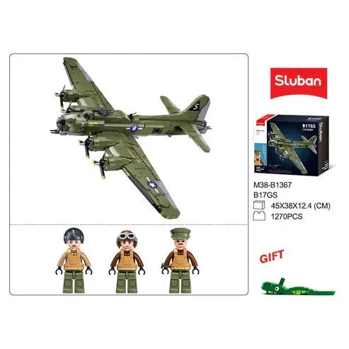 Sluban 1/44 1270pc B-17G Flying Fortress