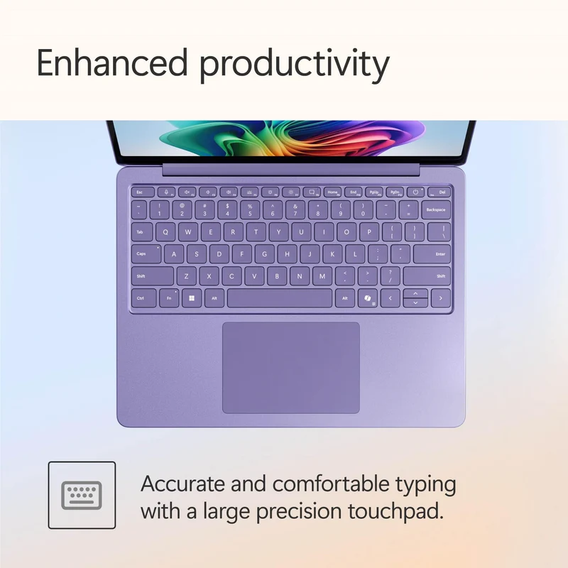 Microsoft Surface Laptop Copilot+ AI PC 13" Snapdragon X Plus 8 core/16GB/512GB (Violet)