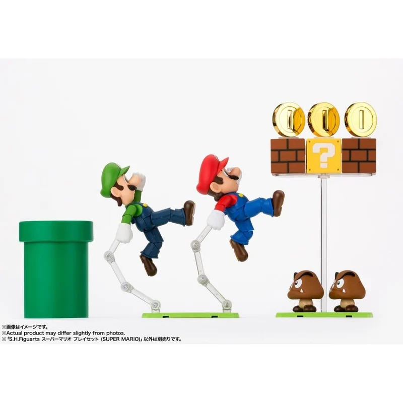 Tamashii Nations S.H.Figuarts Super Mario Playset (Super Mario)