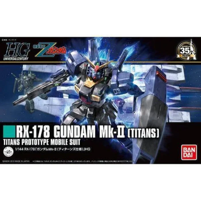 Bandai Hguc 1/144 Rx-178 Gundam Mk-ii (Titans)