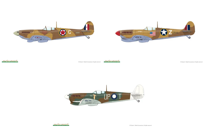 1/48 Spitfire Mk.Vc Trop Model Kit