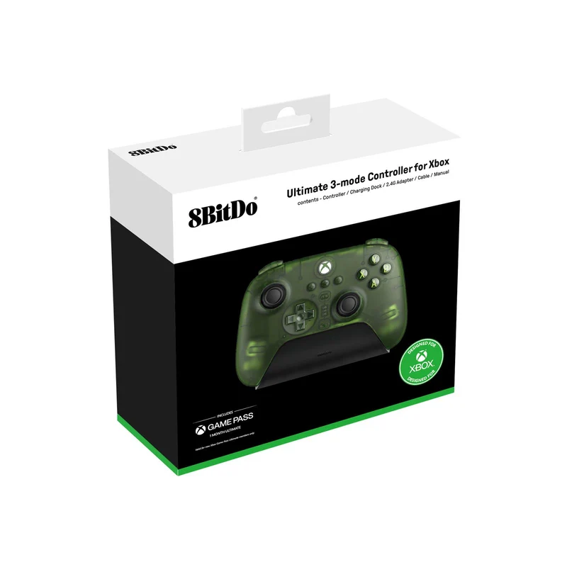 8BitDo Ultimate 3-mode Controller for Xbox (Jade Green)