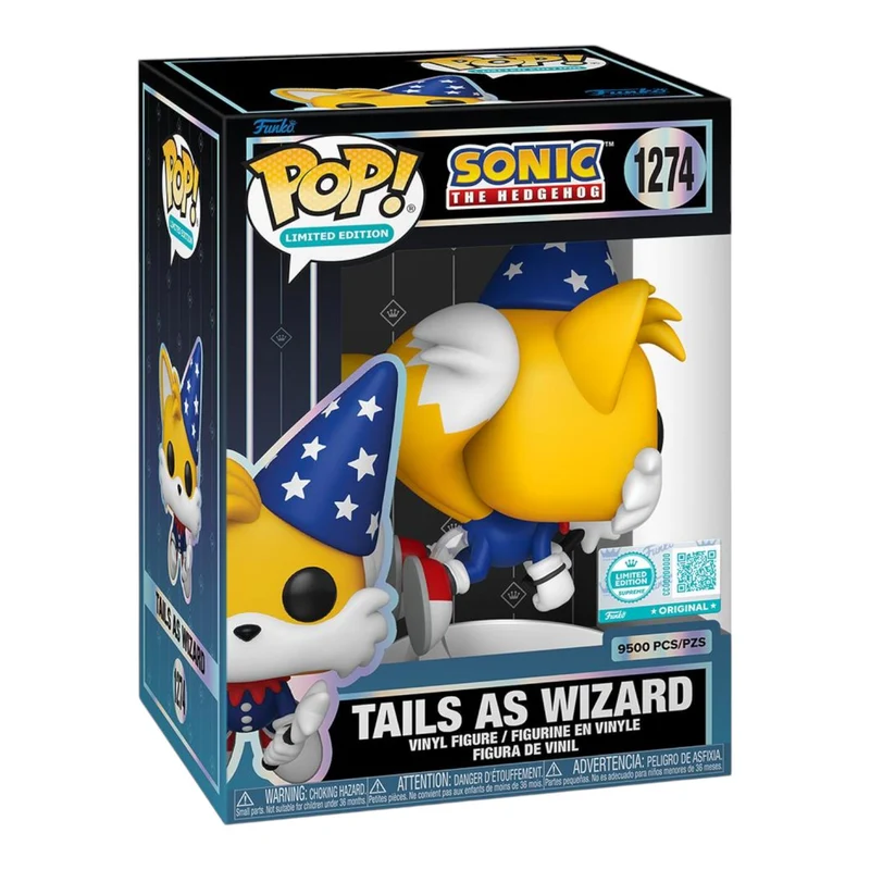 POP! VINYL SONIC- TAILS AS WIZARD LTD ED