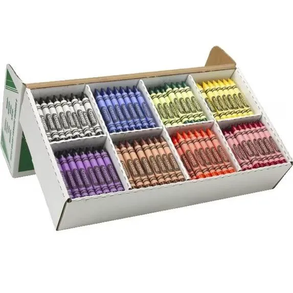 Crayola Crayons Large Assorted Classpack 400
