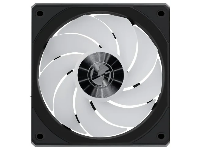 Lian Li Uni Fan SL Flex 120mm Reverse Blade ARGB Fan 3 Pack - Black (12RCL1F3B)