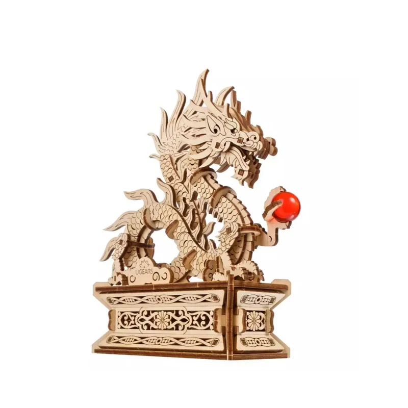 Ugears Wood Dragon Wooden 3D Puzzle Model Kit