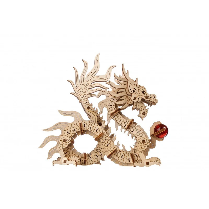 Ugears Wood Dragon Wooden 3D Puzzle Model Kit