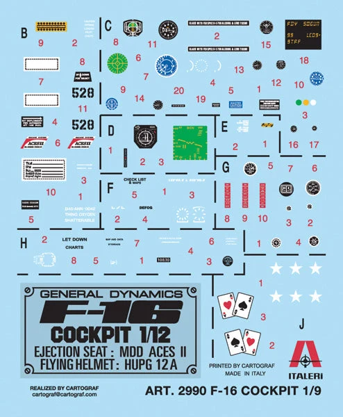 1/12 F-16 Cockpit