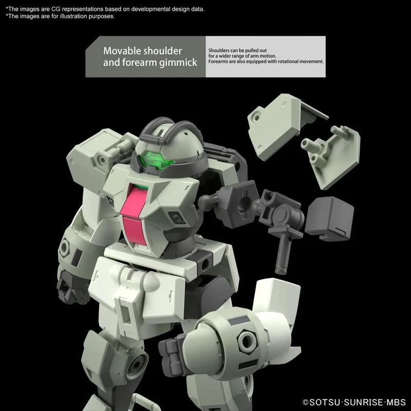 Bandai Hg 1/144 Demi Trainer