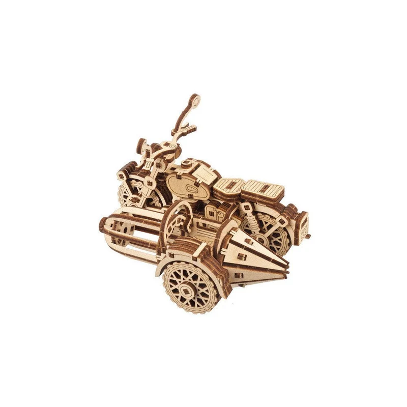 Ukraine Made Ugears Hagrid's Flying Motorbike With Sidecar Wooden Model Kit