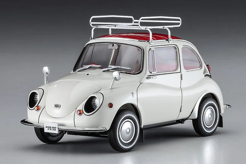 Hasegawa 1/24 Subaru 360 Deluxe with Roof Carrier - Classic Car Model Kit