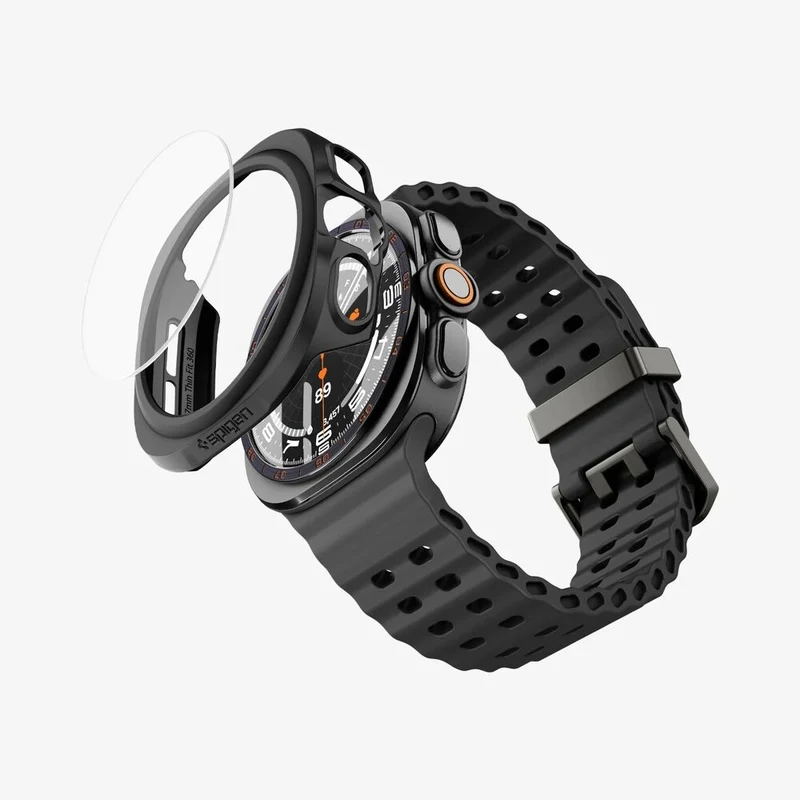SPIGEN Galaxy Watch Ultra 2 47mm Thin Fit 360 Case (Black)