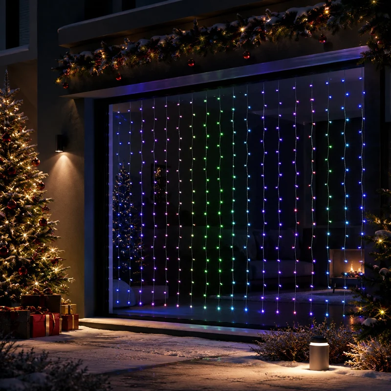 Lexi Lighting 160 RGB Colour Changing curtain light
