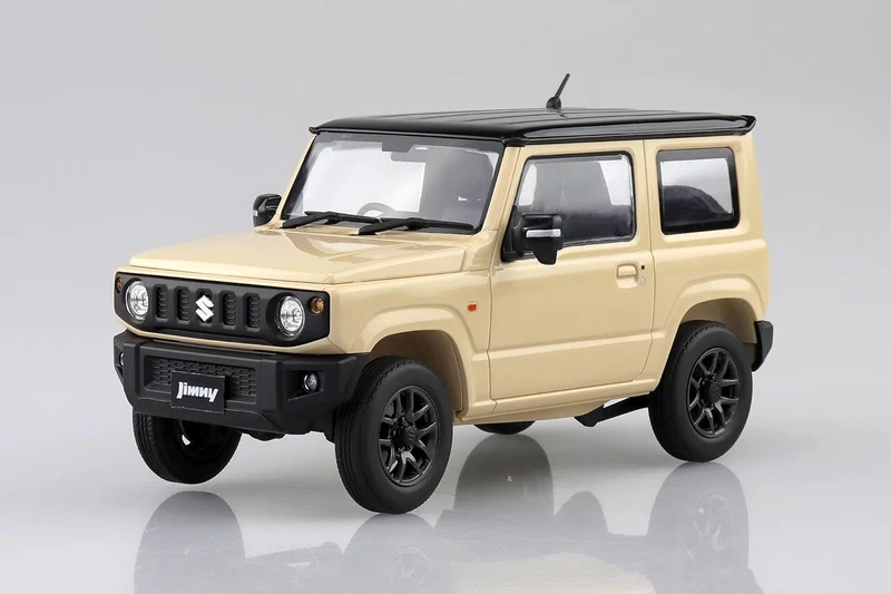 Aoshima 1/24 SNAP SUZUKI JB64 Jimny 2018 (Chiffon Ivory Metallic)