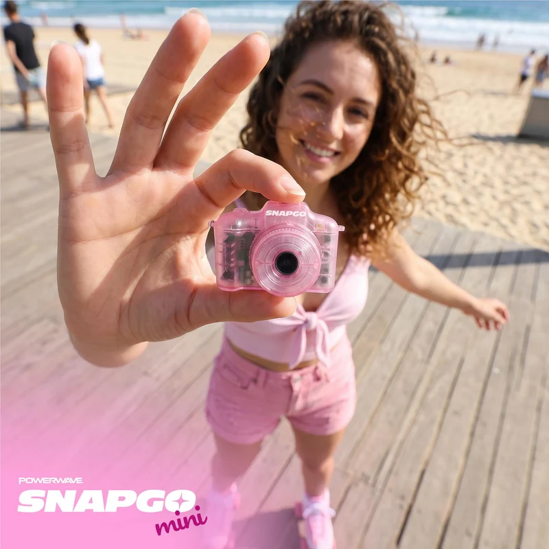 SnapGo Mini Camera (Flamingo Pink)
